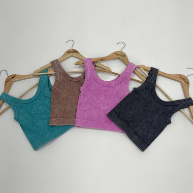 Stone Chic Cropped Tank