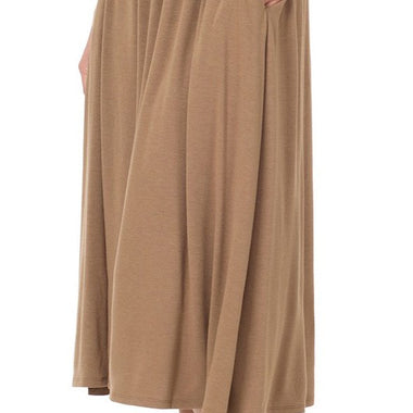 Long and Lean Paperbag Midi Skirt