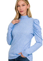 Dollie Long Sleeve High Neck Blouse