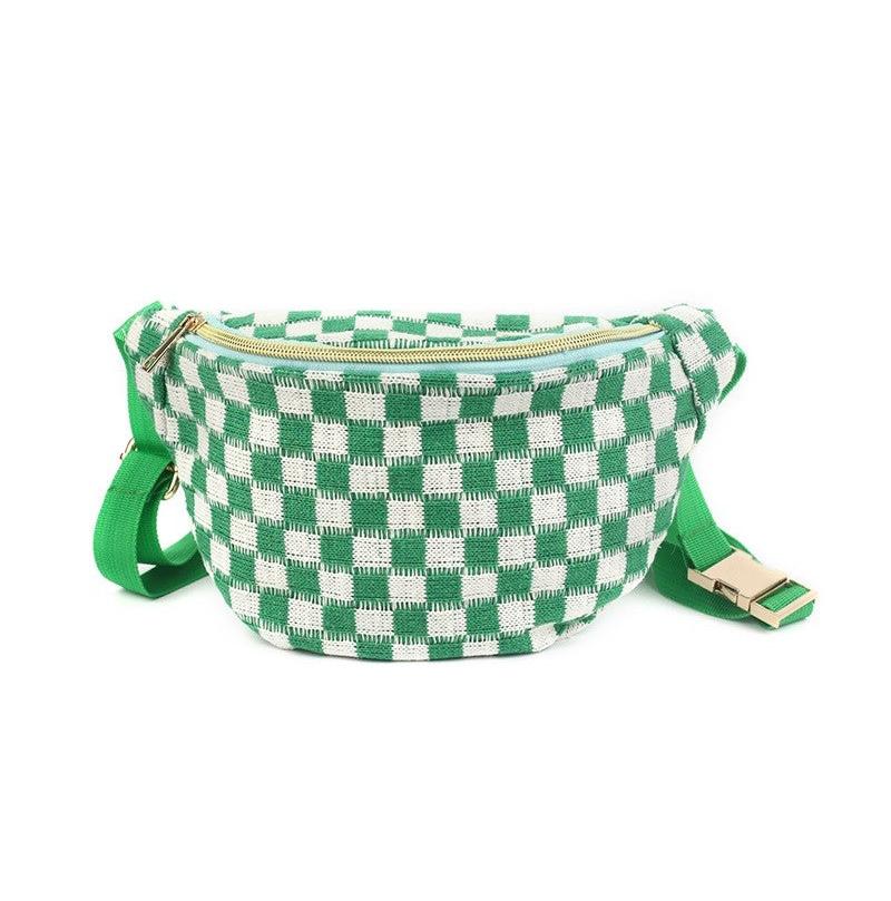 Don’t Be Square - Checkered Cross Body Bag