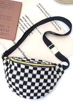 Don’t Be Square - Checkered Cross Body Bag