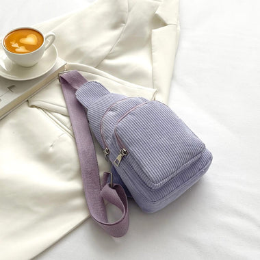 Hipster Corduroy Cross body