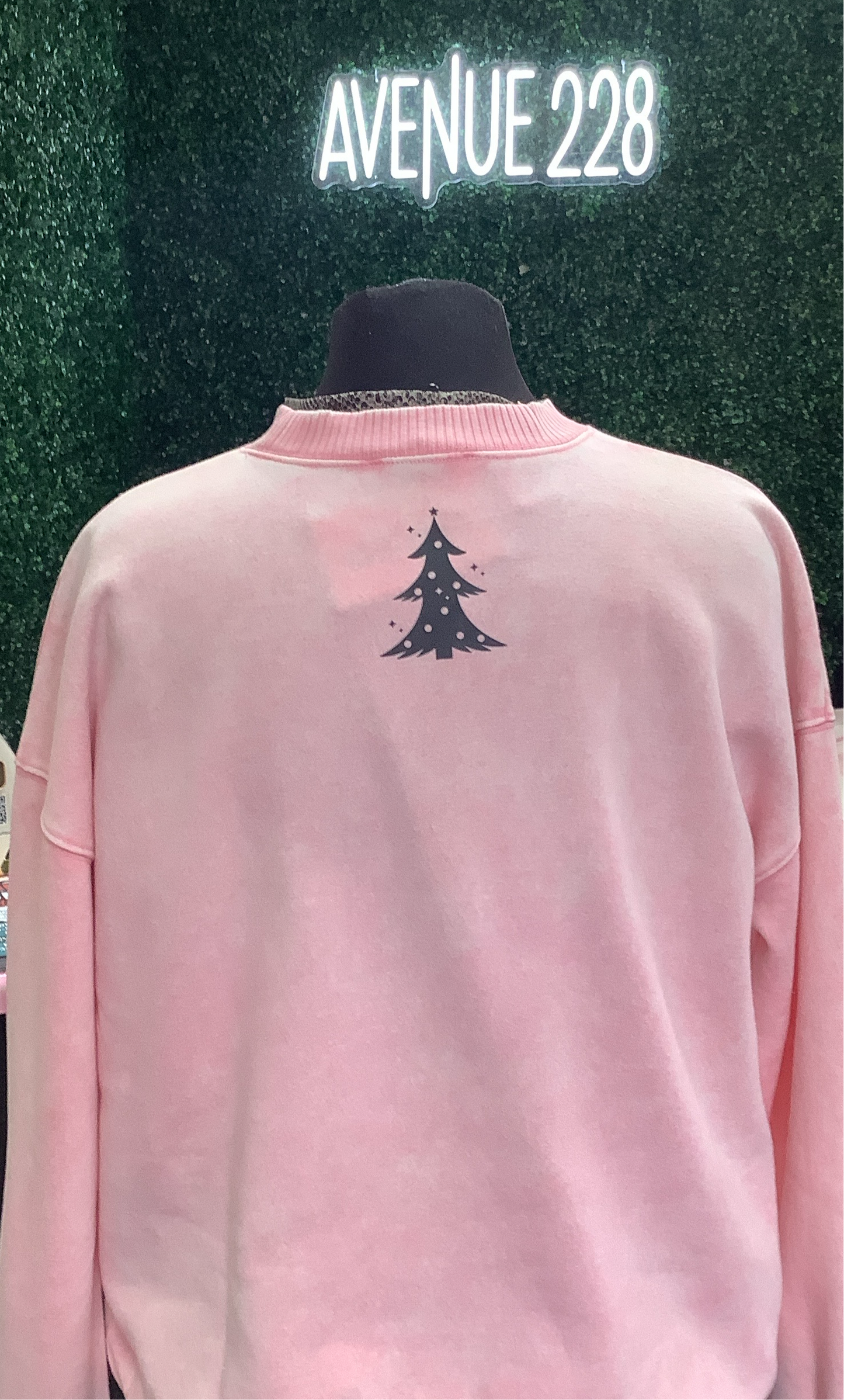 Pink Christmas Sweatshirt