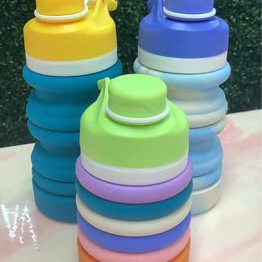 Color Blast Collapsible Water Bottle