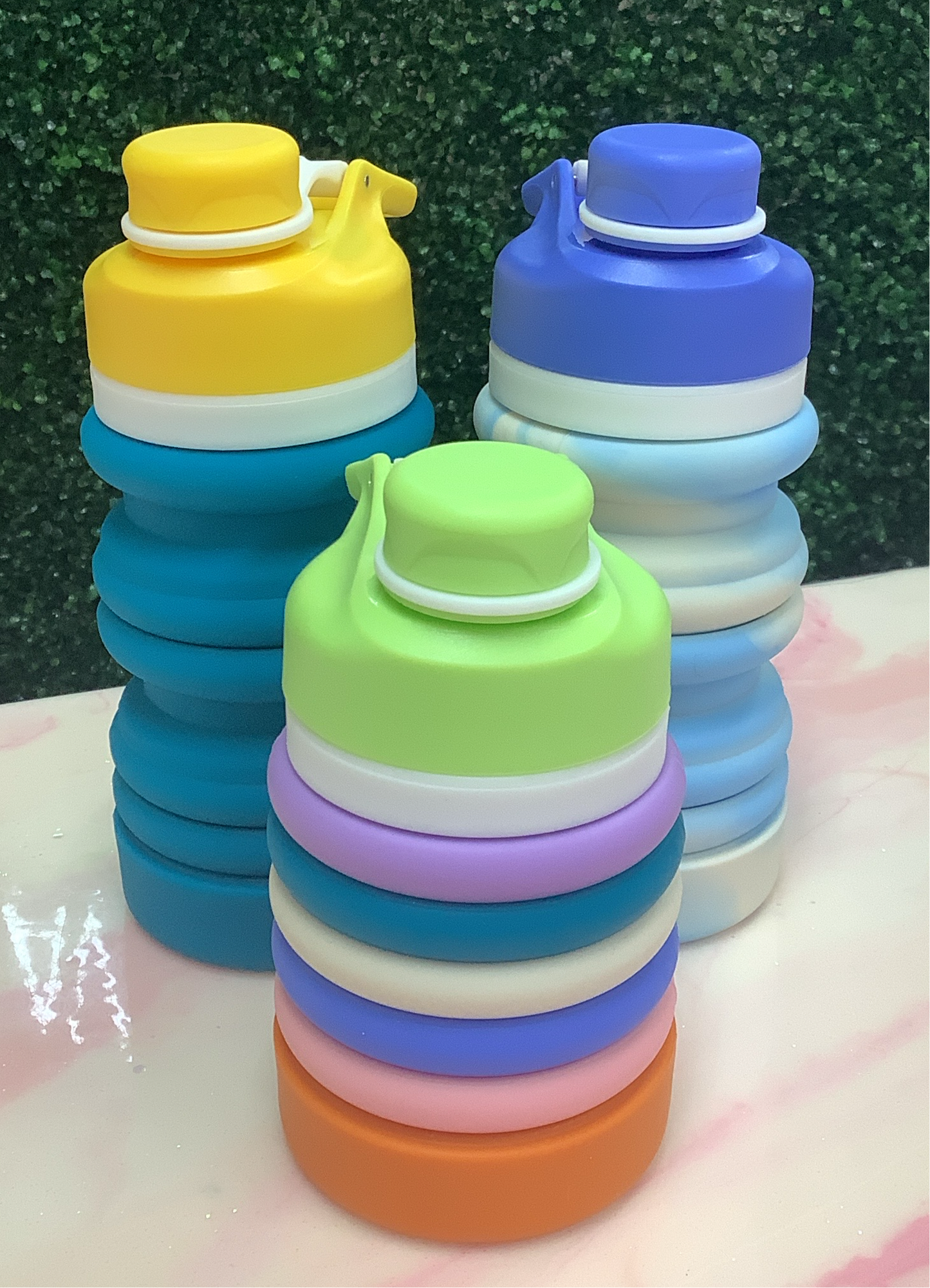 Color Blast Collapsible Water Bottle