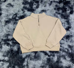 Cozy 1/2 Zip Soft Fleece Sweatshirt