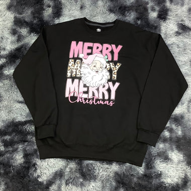 PREORDER Merry Merry Christmas Santa Sweatshirt