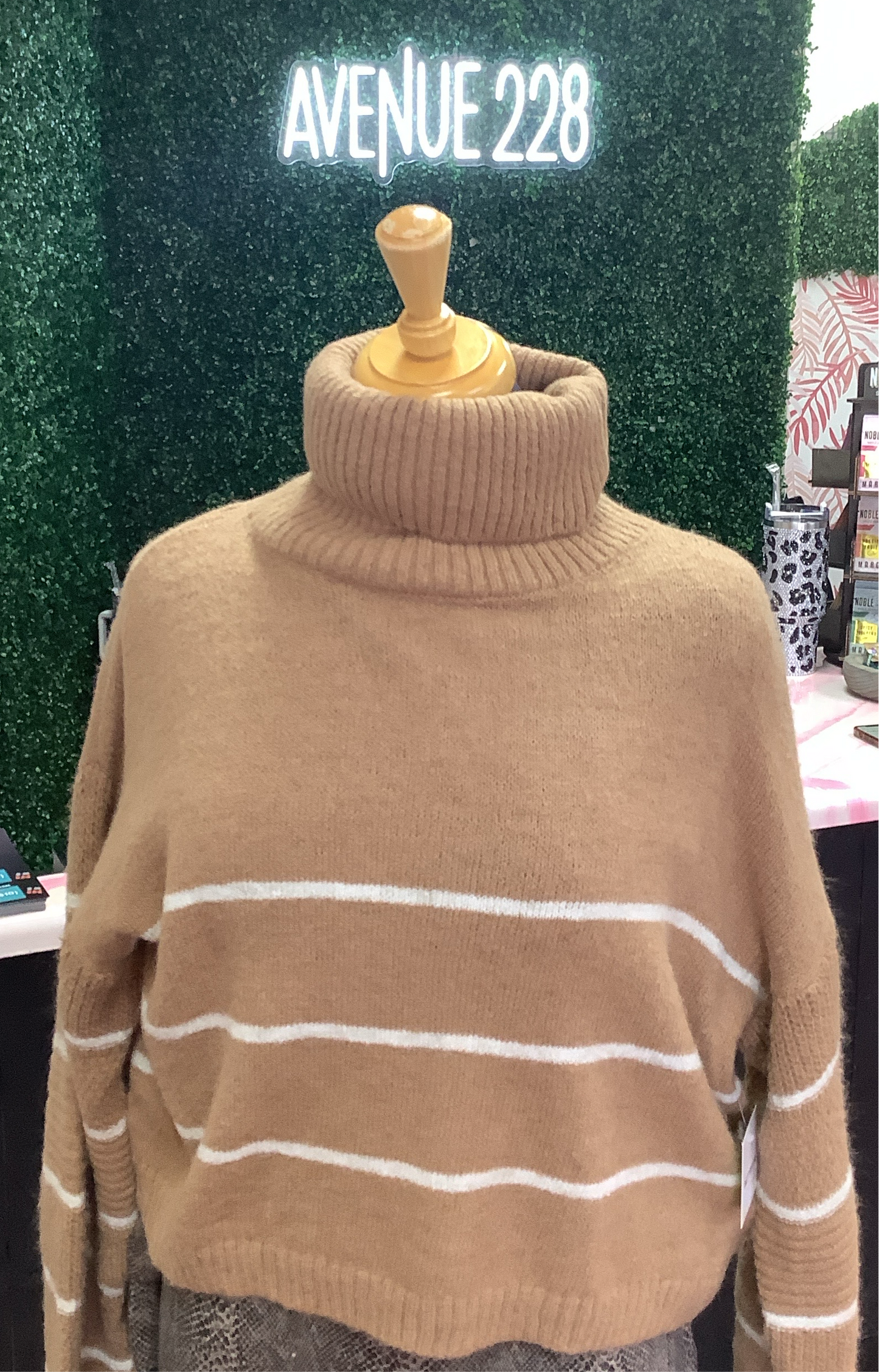 Eva Pin Strip Sweater