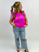 Flirty Flutter Blouse