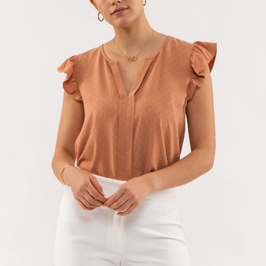 Elegant Flair Top