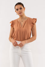 Elegant Flair Top